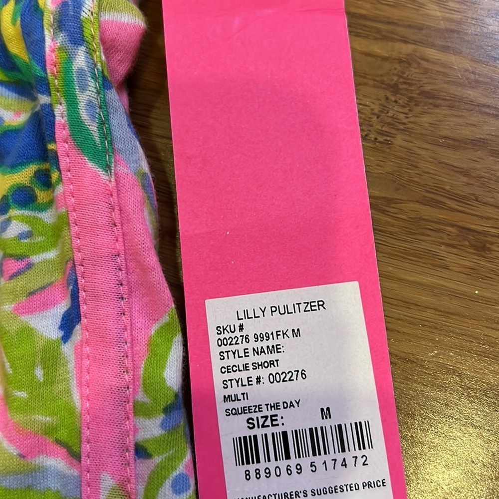 Lilly Pulitzer girls Cecile shorts in Multi Squeeze the Day size M, L & XL (NWT) - Picture 6 of 11